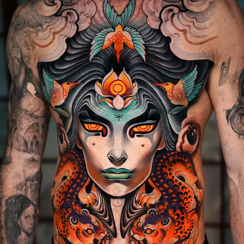 Neo-Traditional Tattoos