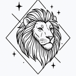 Lion Fine Tattoo