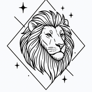 Lion Fine Tattoo