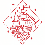 Ship Arm Tattoo