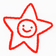 Smiley Star Tattoo