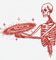 Galaxy Skeleton Art
